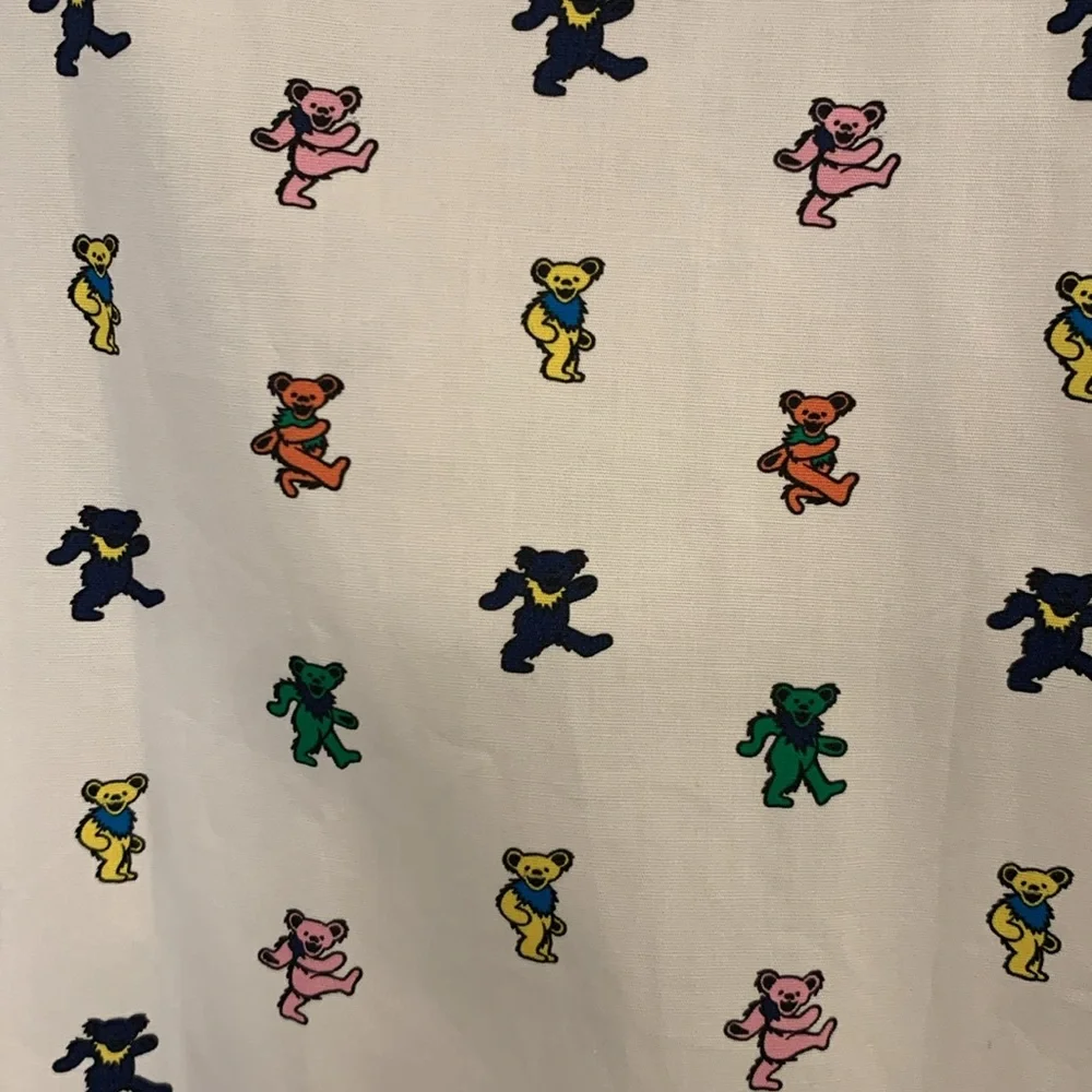 Section 119 ‘Grateful Dead’ White Casual Button Down Shirt - Picture 3 of 5